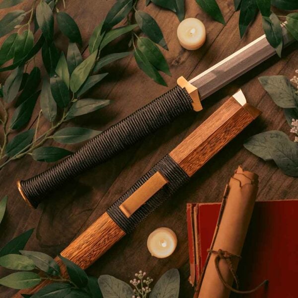 Handmade Han Jian Sword with Stand