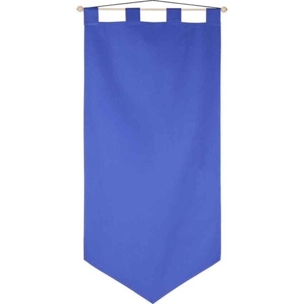 Plain Pointed Medieval Banner - Large
