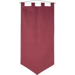 Plain Pointed Medieval Banner - Large