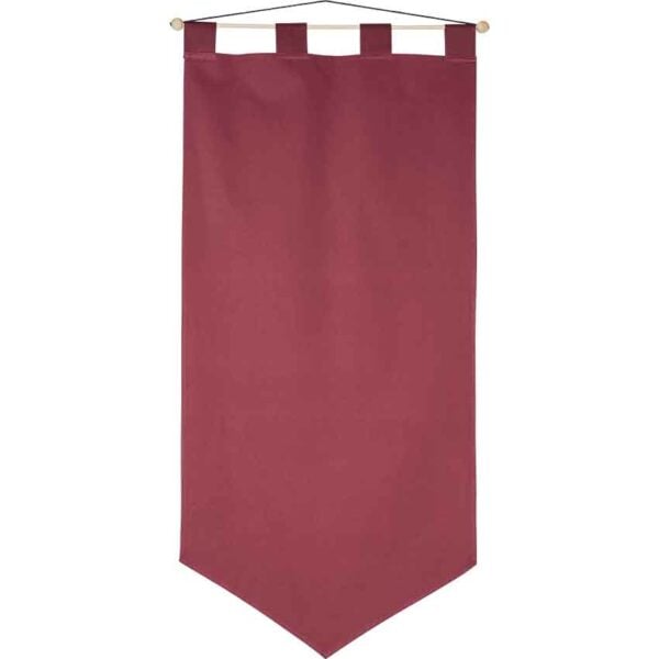 Plain Pointed Medieval Banner - Large