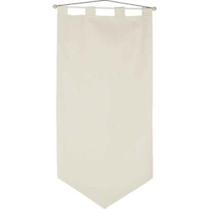 Plain Pointed Medieval Banner - Large