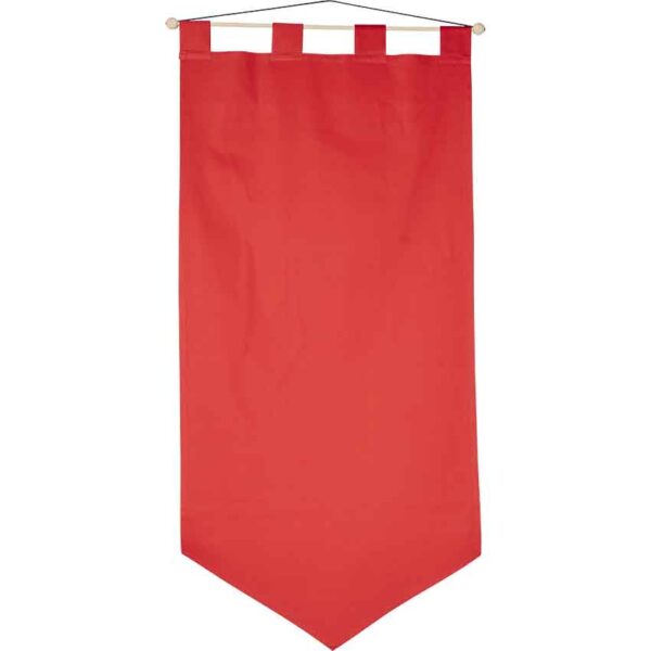 Plain Pointed Medieval Banner - Large