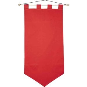 Plain Pointed Medieval Banner - Medium