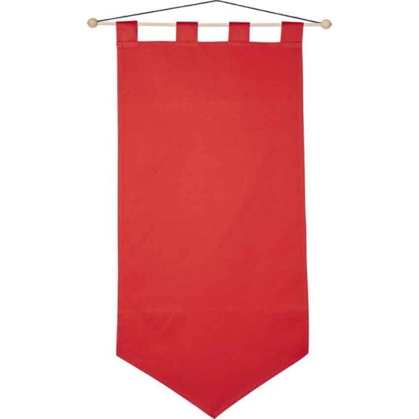 Plain Pointed Medieval Banner - Medium