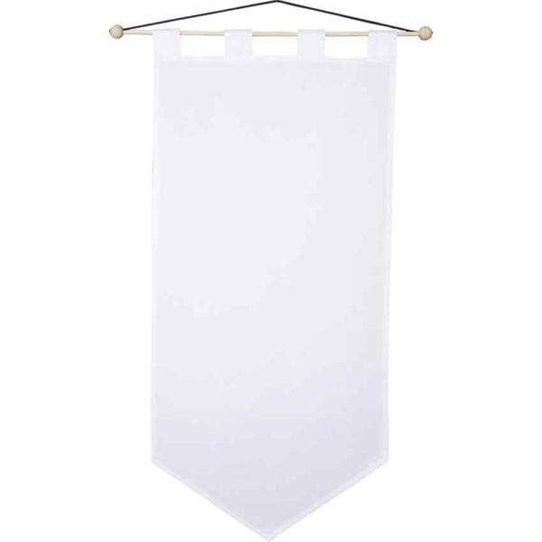 Plain Pointed Medieval Banner - Medium