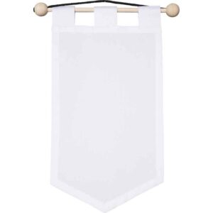 Plain Pointed Medieval Banner - Small