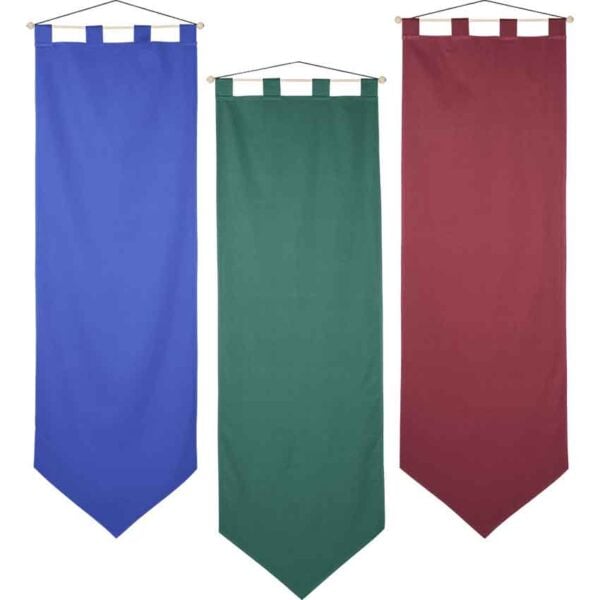 Plain Pointed Medieval Banner - X-Large
