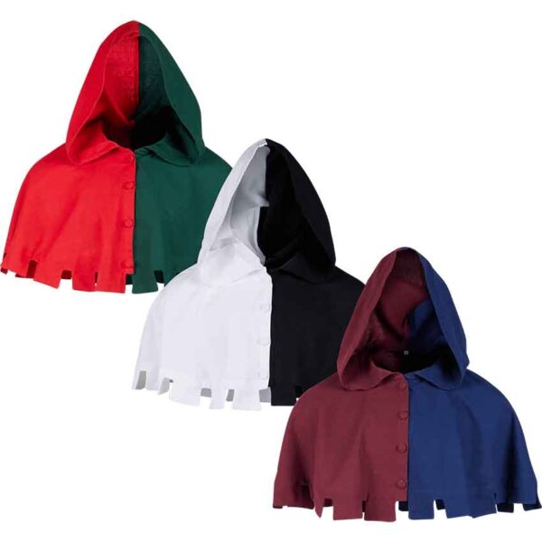 Two Color Medieval Hood