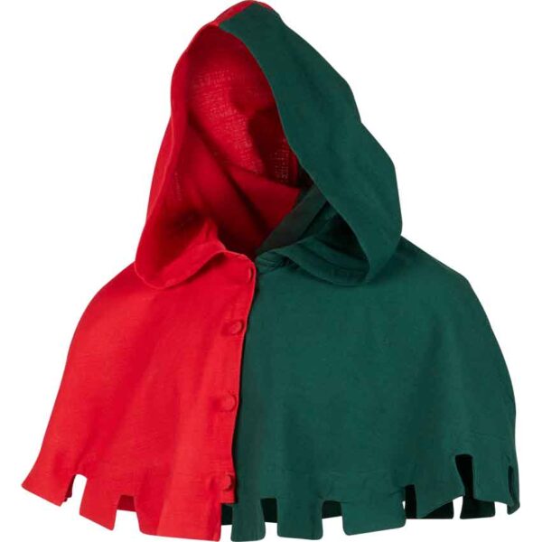 Two Color Medieval Hood