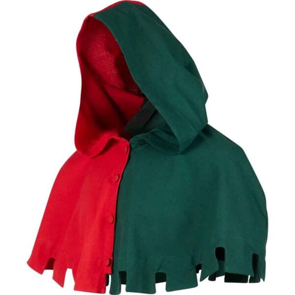 Two Color Medieval Hood