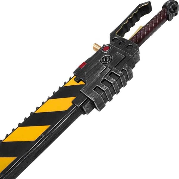 Death Angel's Striped Foam Chain Sword