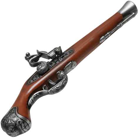 Foam British Flintlock Pistol