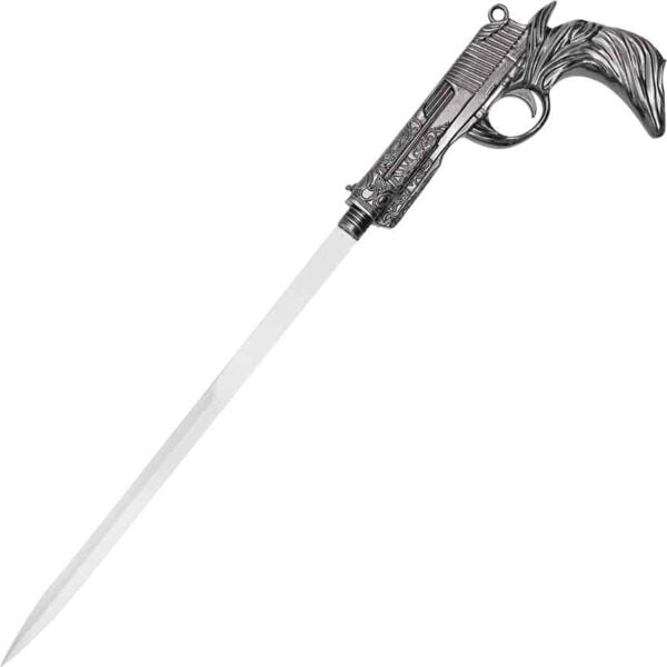 Ivory Pistol Grip Sword Cane