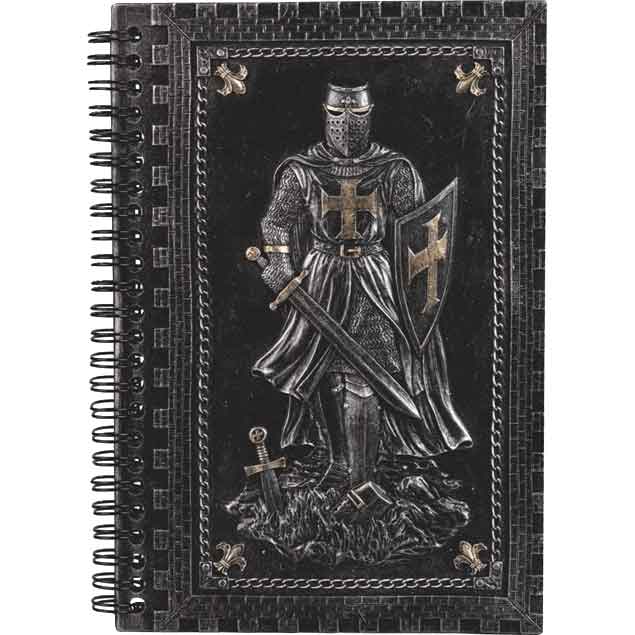 Medieval Crusader Knight Notebook