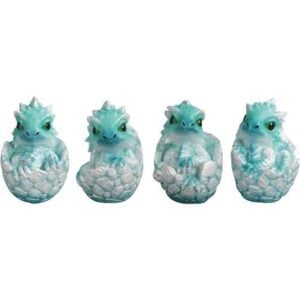 Hatching Ice Dragons Statue Set