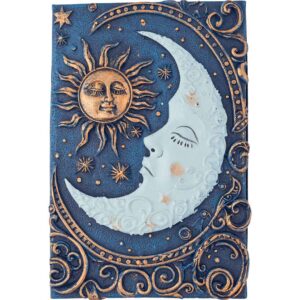 Celestial Sun and Moon Trinket Box