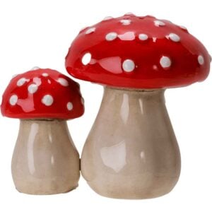 Toadstool Mushrooms Salt and Pepper Shakers