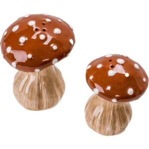 Mushroom Salt and Pepper Shakers