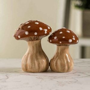Mushroom Salt and Pepper Shakers