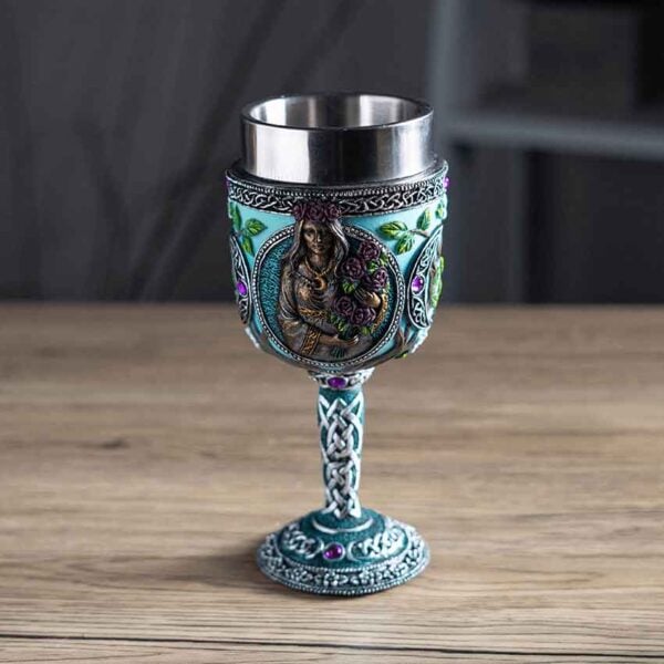 Triple Goddess Maiden Goblet
