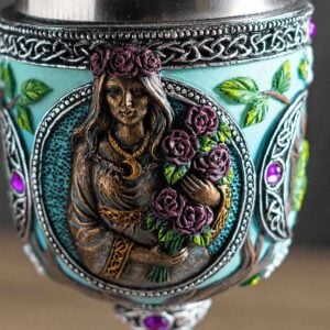 Triple Goddess Maiden Goblet