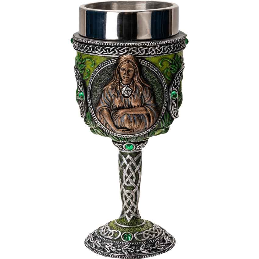Triple Goddess Mother Goblet