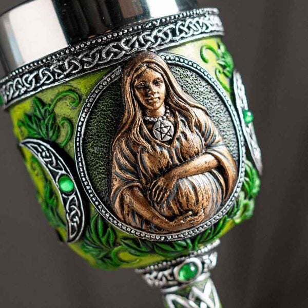 Triple Goddess Mother Goblet