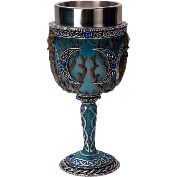 Triple Goddess Crone Goblet