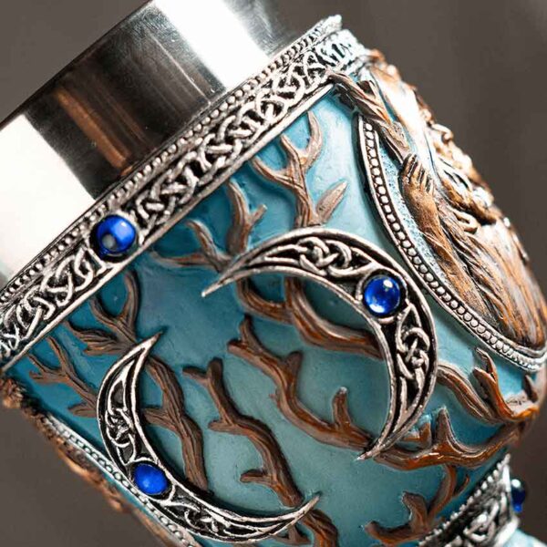 Triple Goddess Crone Goblet