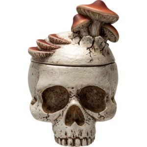 Mushroom Skull Trinket Box