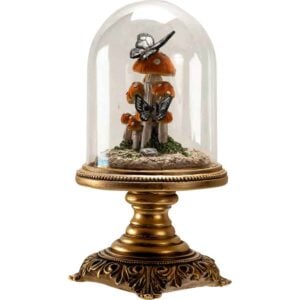 Butterflies on Mushrooms Statue