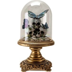 Butterflies on Skulls Statue