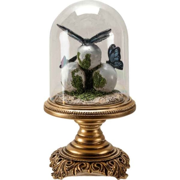 Butterflies on Skulls Statue