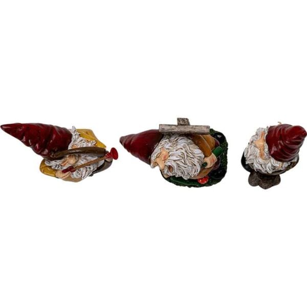 Naughty Gnome Statue Set