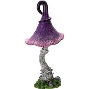 Purple Mushroom Statue
