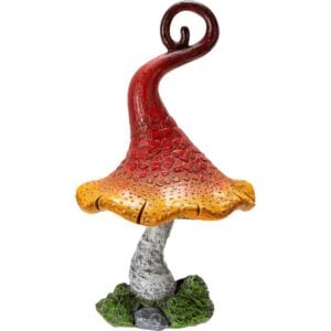 Red Toadstool Statue