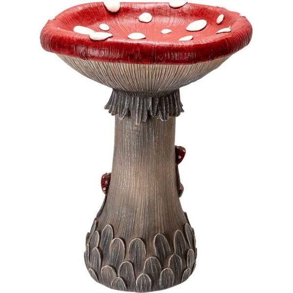 Tall LED Mushroom House Statue