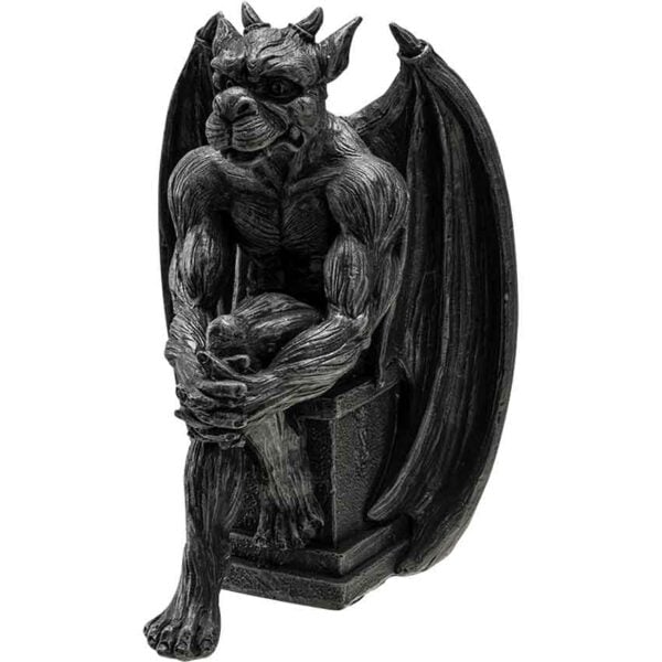 Lounging Gargoyle Bookends