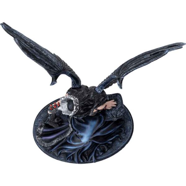 Queen of Ravens Fairy Statue