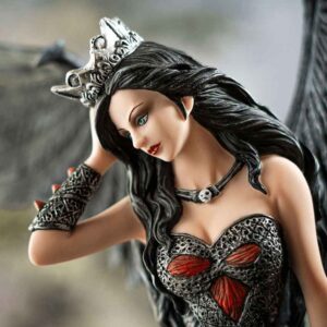 Queen of Ravens Fairy Statue