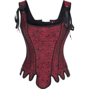 Charity Maroon Overbust Corset