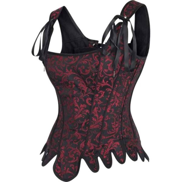 Healy Golden Satin Brocade Overbust Corset main image 0