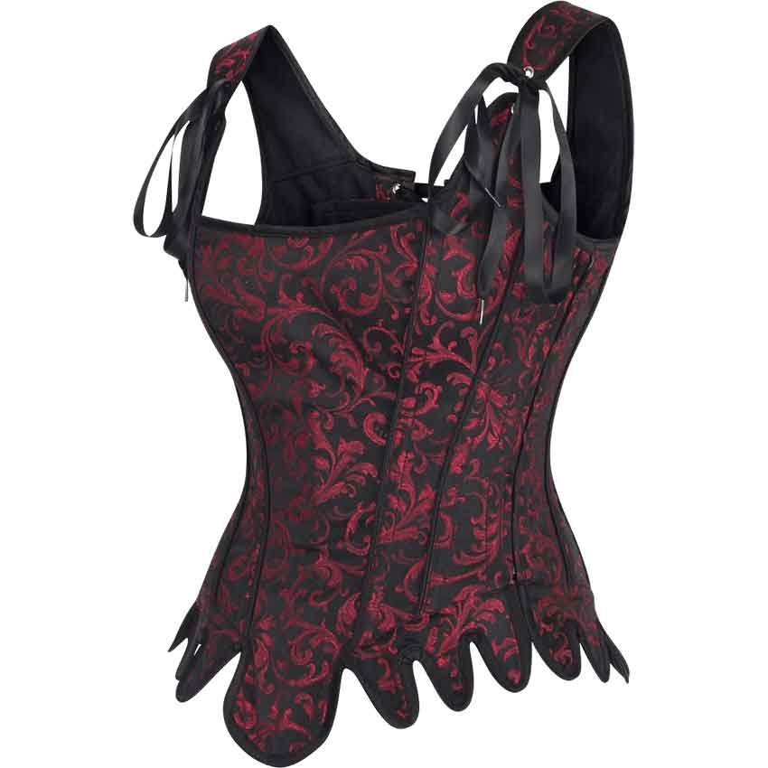 Oaklen Brocade Overbust Corset