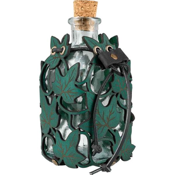 Ivy Leaf Square Bottle