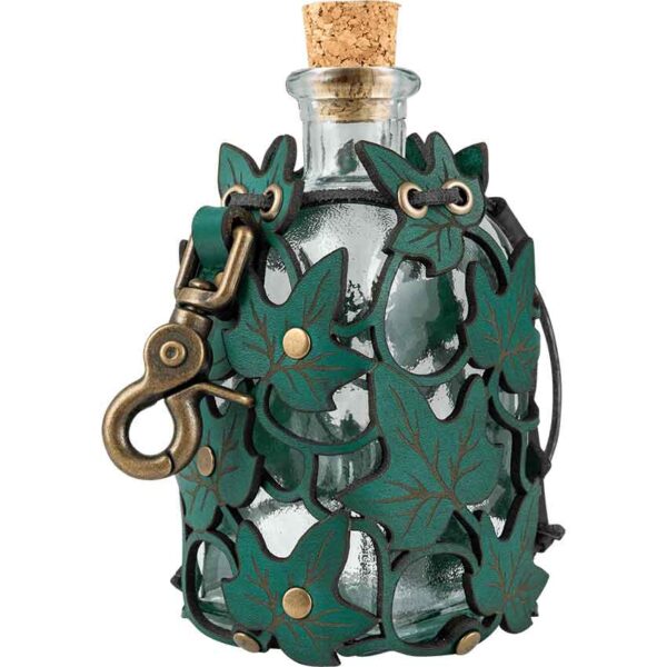 Ivy Leaf Square Bottle