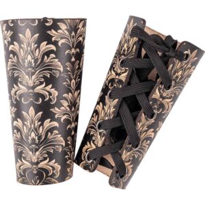 Acanthus Damask Wrist Bracers