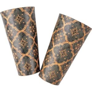 Medieval Quatrefoil Wrist Bracers