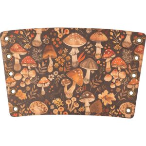 Wild Mushroom Wrist Bracers