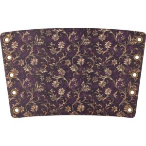 Purple Flourish Wrist Bracers