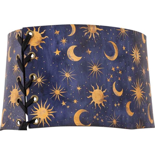 Celestial Midnight Snap Front Waist Cincher